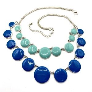 Blue Statement Necklace